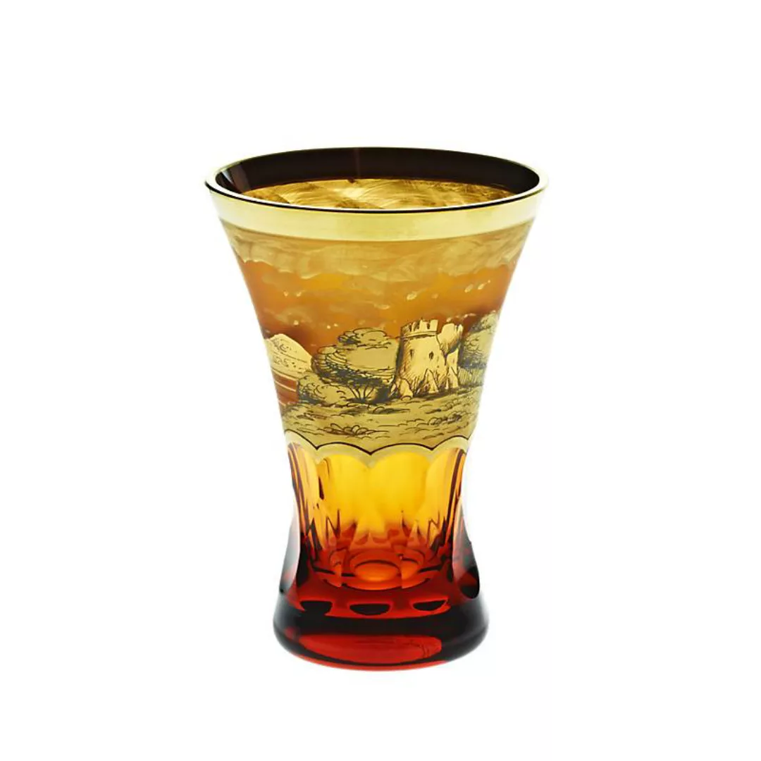 Trinkbecher Art Queen 150 ml, Gold, aus Glas günstig online kaufen