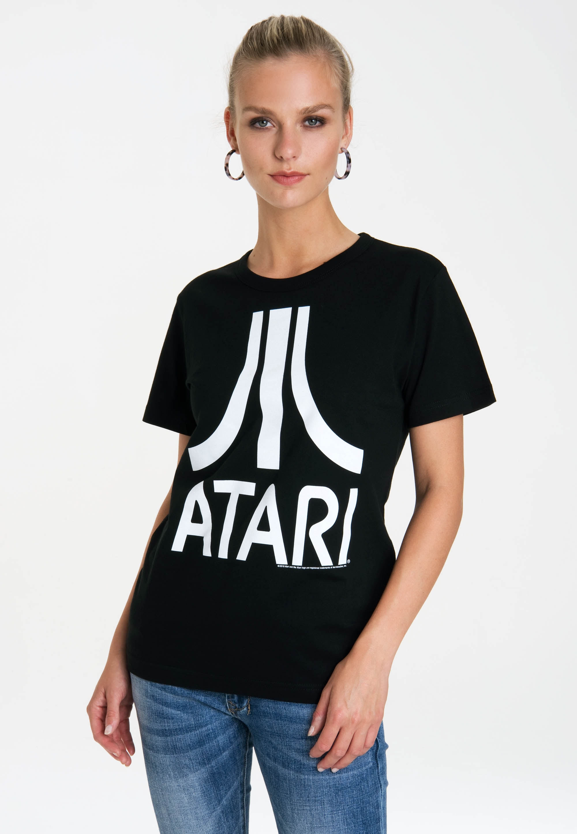 LOGOSHIRT T-Shirt "Atari – Logo", mit lizenziertem Originaldesign günstig online kaufen