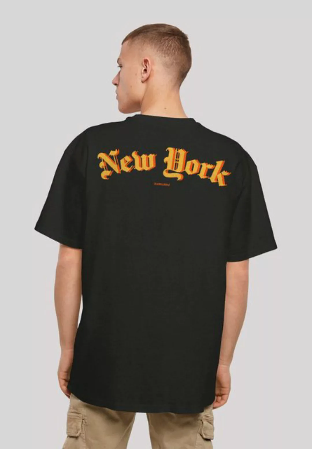 F4NT4STIC T-Shirt "New York Orange OVERSIZE TEE", Print günstig online kaufen