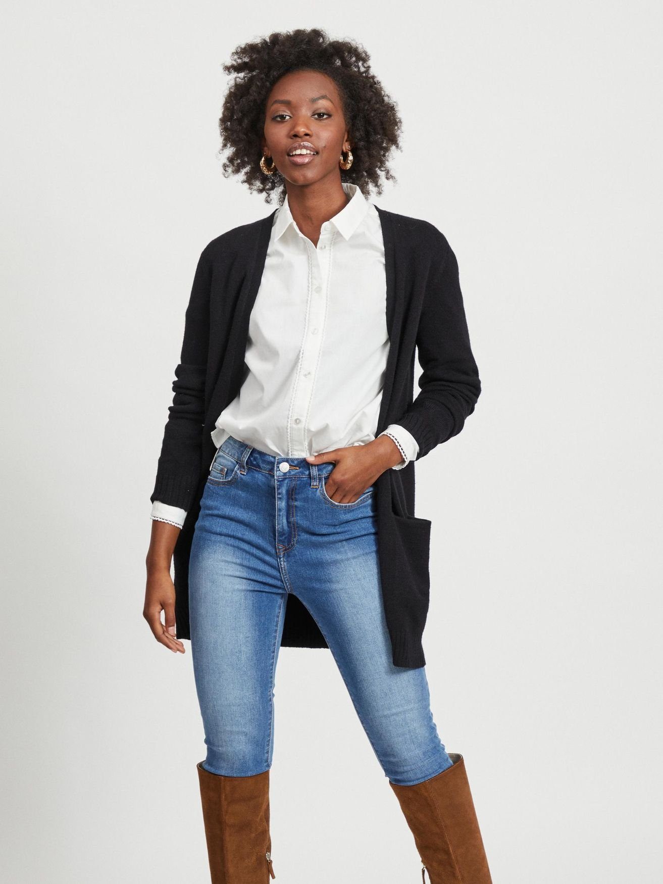 Vila Cardigan VIRIL OPEN L/S KNIT günstig online kaufen