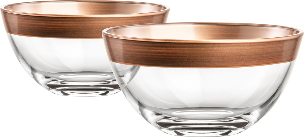 Eisch Germany Müslischale »KAYA COPPER«, 2 tlg., aus Kristallglas, im Gesch günstig online kaufen