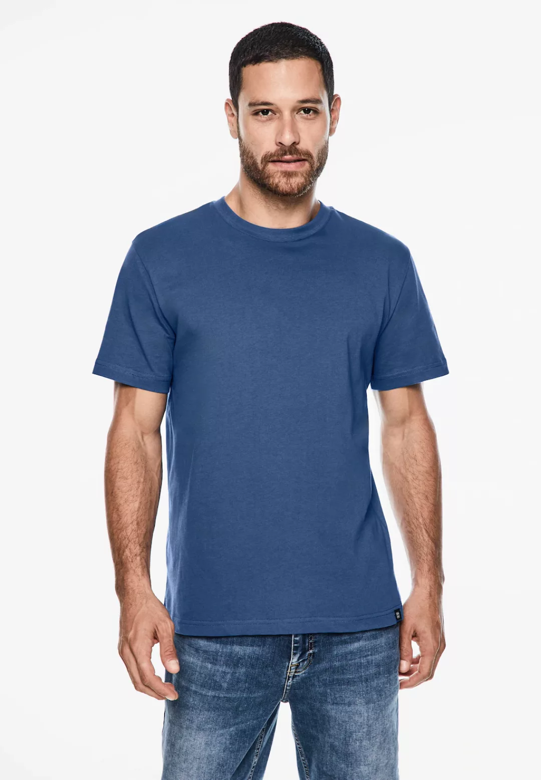 STREET ONE MEN T-Shirt, Rundhalsausschnitt günstig online kaufen