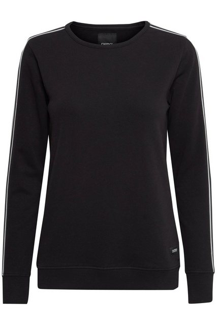 OXMO Sweatshirt OXGabita Sportlicher Sweatpullover mit Galonstreifen günstig online kaufen