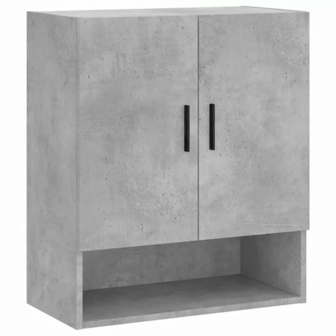 vidaXL Hängeschrank Wandschrank Hängeschrank Aufbewahrung Betongrau 60x31x7 günstig online kaufen