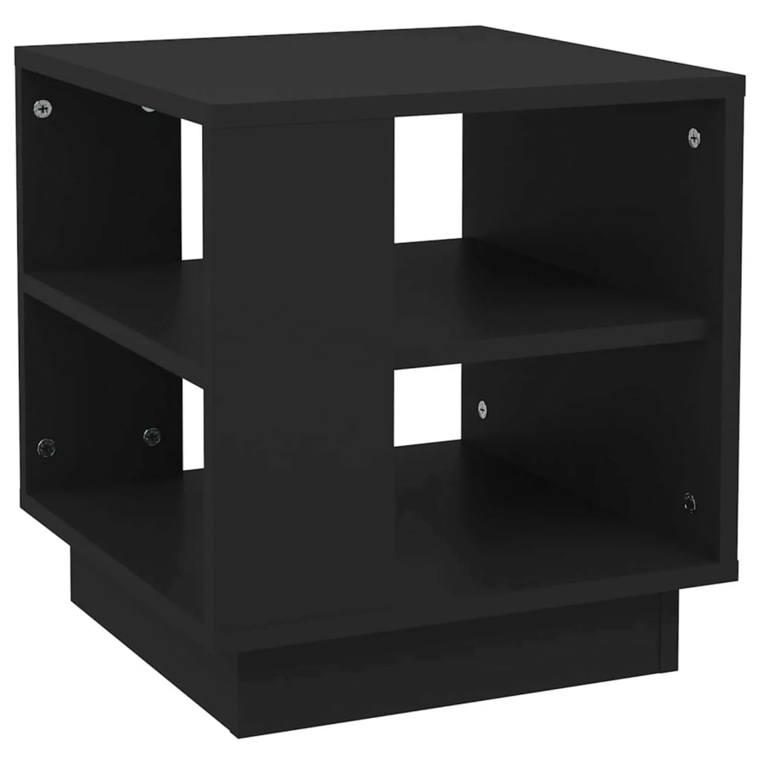 Vidaxl Couchtisch Schwarz 40x40x43 Cm Holzwerkstoff günstig online kaufen