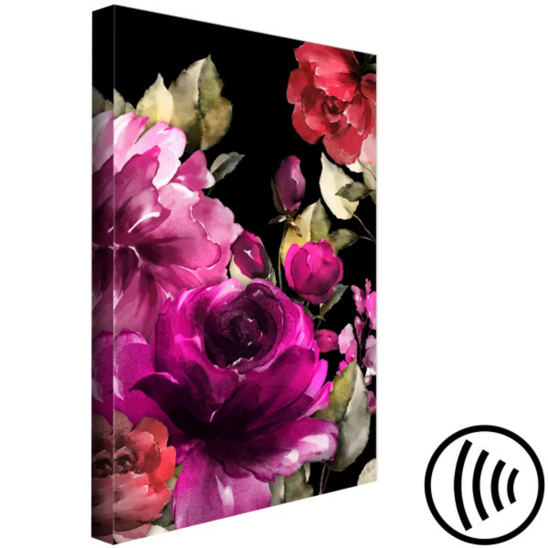 Wandbild Majestätische Blüten - Kraft der Natur und intensiver Vegetation X günstig online kaufen