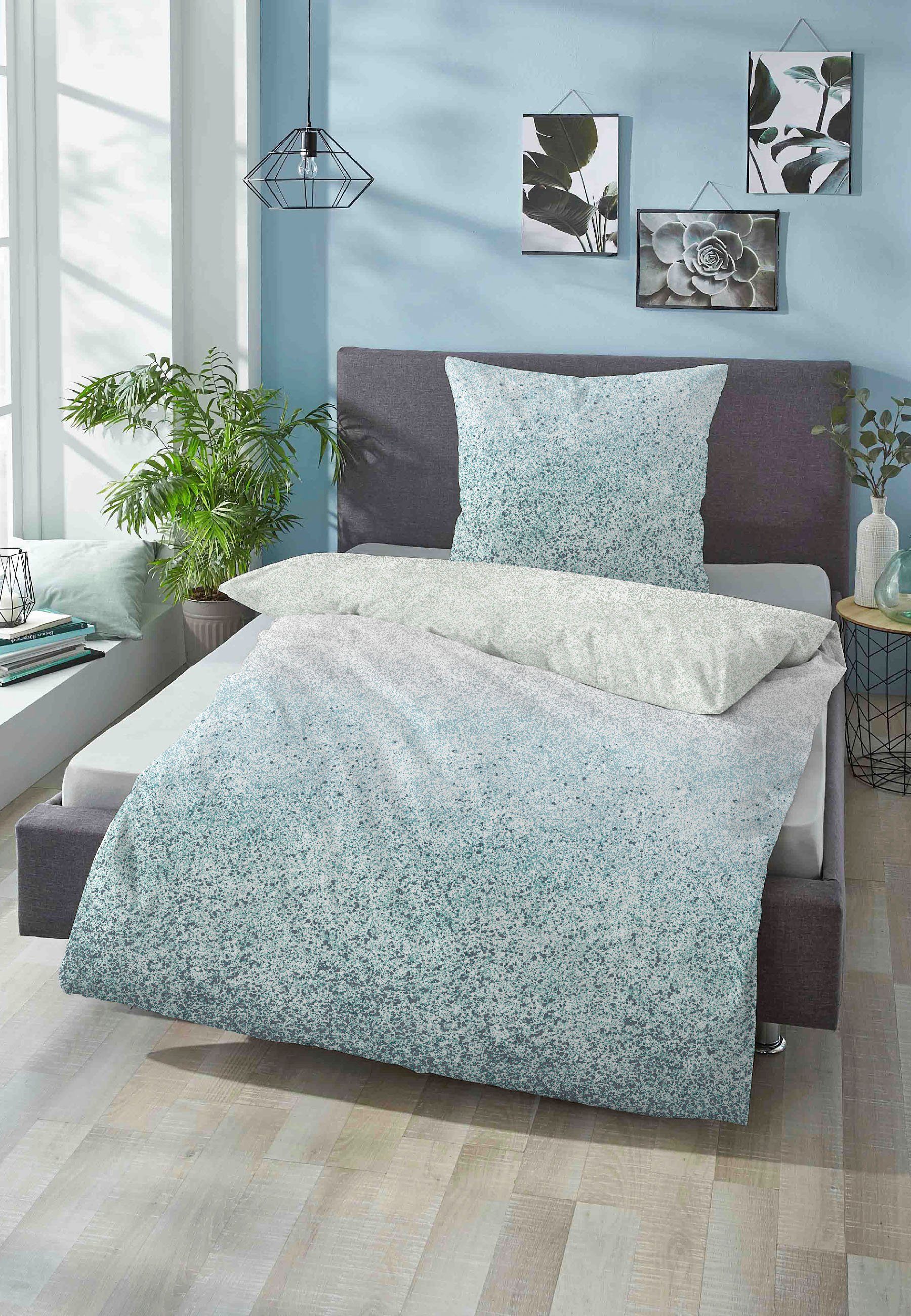 Biberna Bettwäsche Isabella, Mako-Satin, 2 teilig, günstig online kaufen