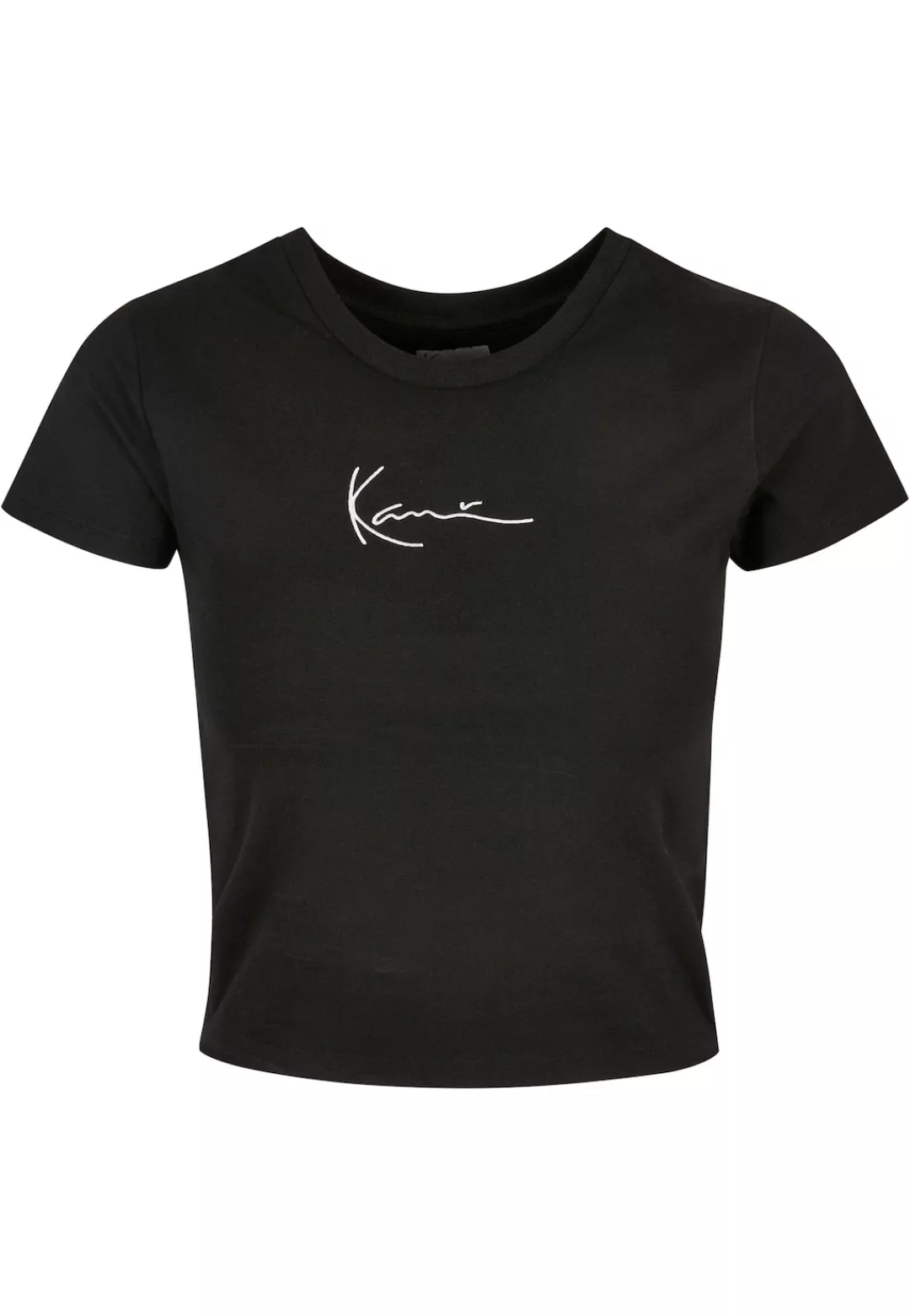 Karl Kani T-Shirt "Karl Kani Damen KKWQ22002BLK SMALL SIGNATURE SHORT TEE B günstig online kaufen