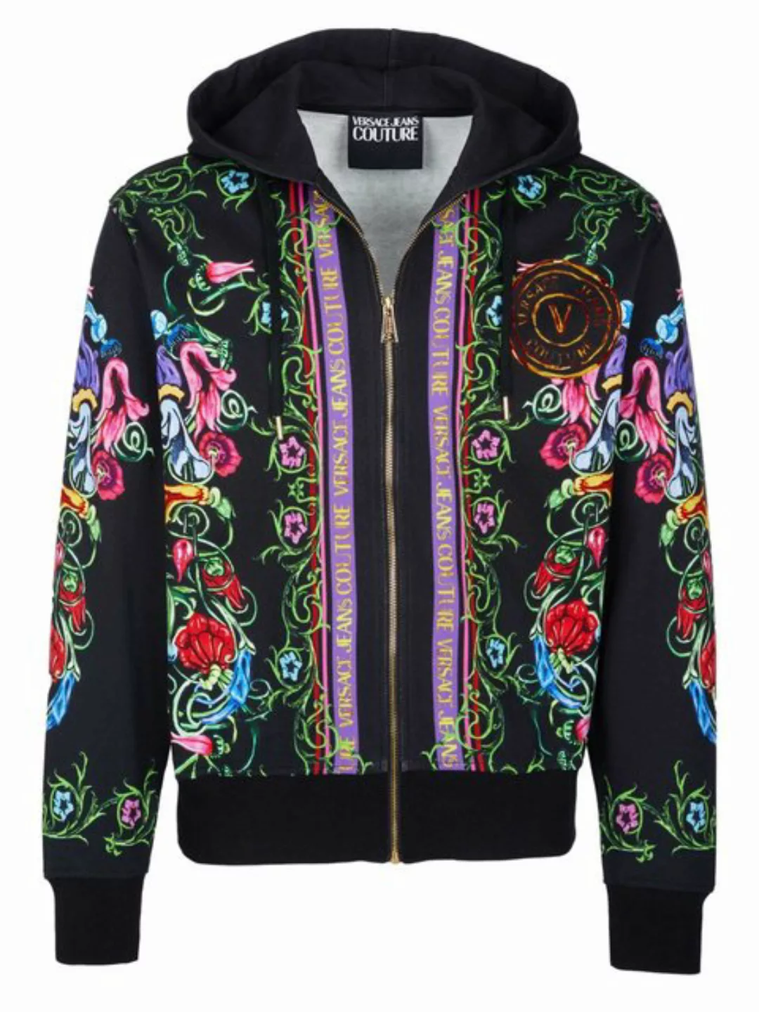 Versace Sweatjacke Versace Jeans Couture Pullover schwarz günstig online kaufen