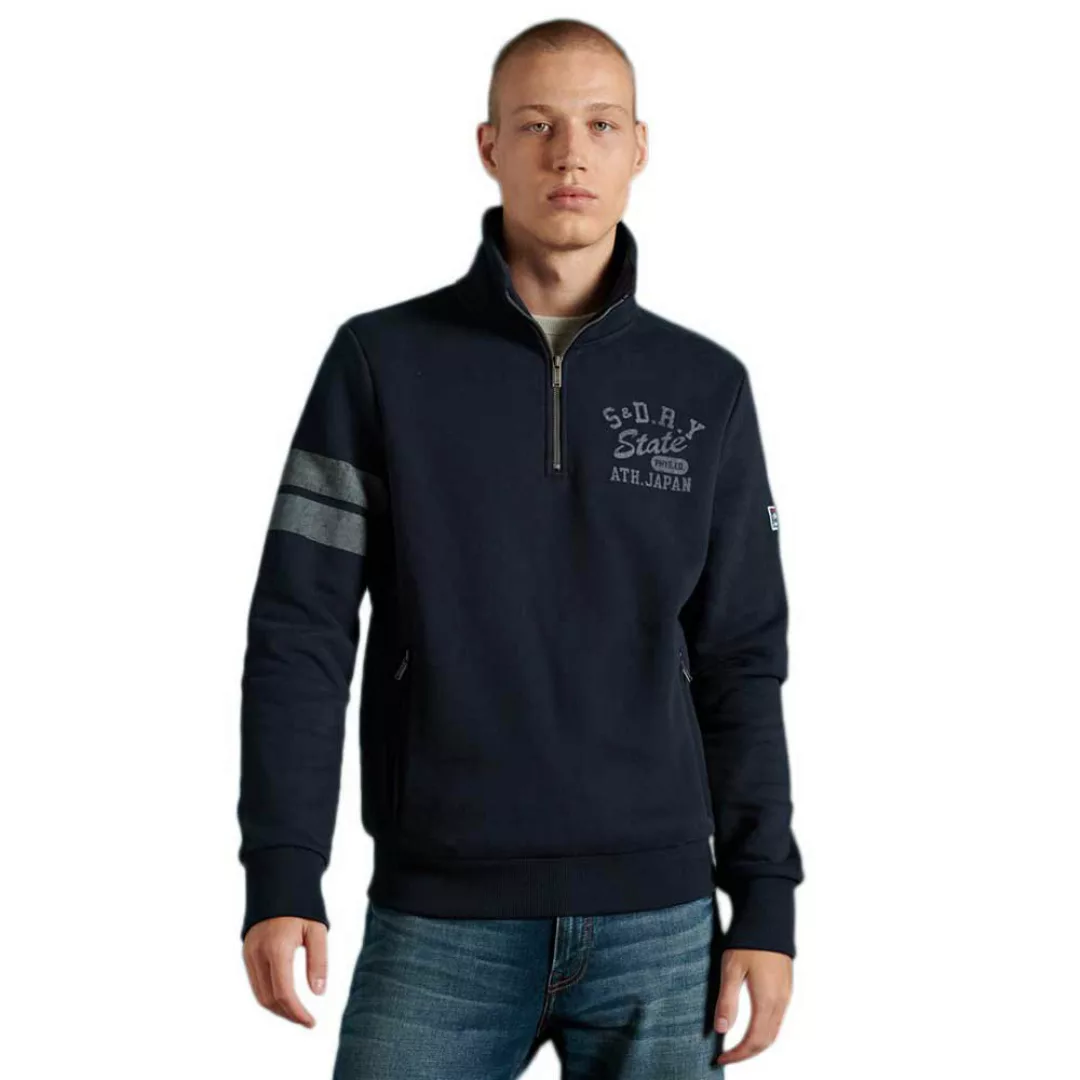 Superdry Track&field Classic Sweatshirt S Nautical Navy günstig online kaufen