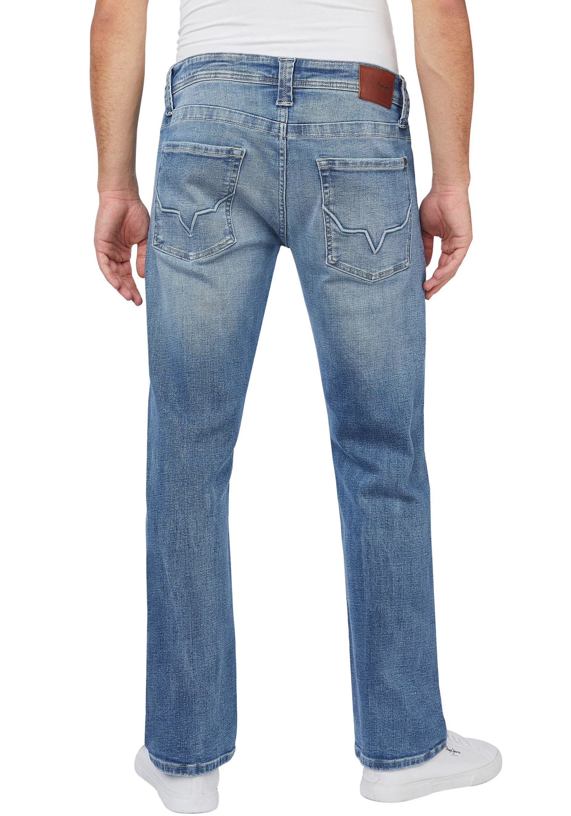 Pepe Jeans Straight-Jeans KINGSTON ZIP in 5-Pocket-Form günstig online kaufen