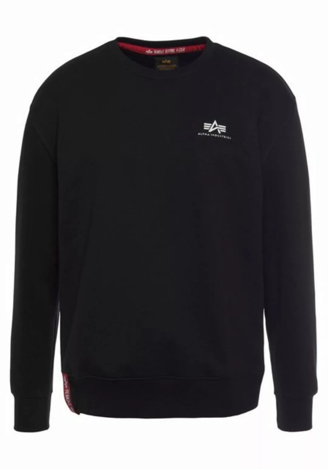 Alpha Industries Sweatshirt Basic Sweater small Logo günstig online kaufen