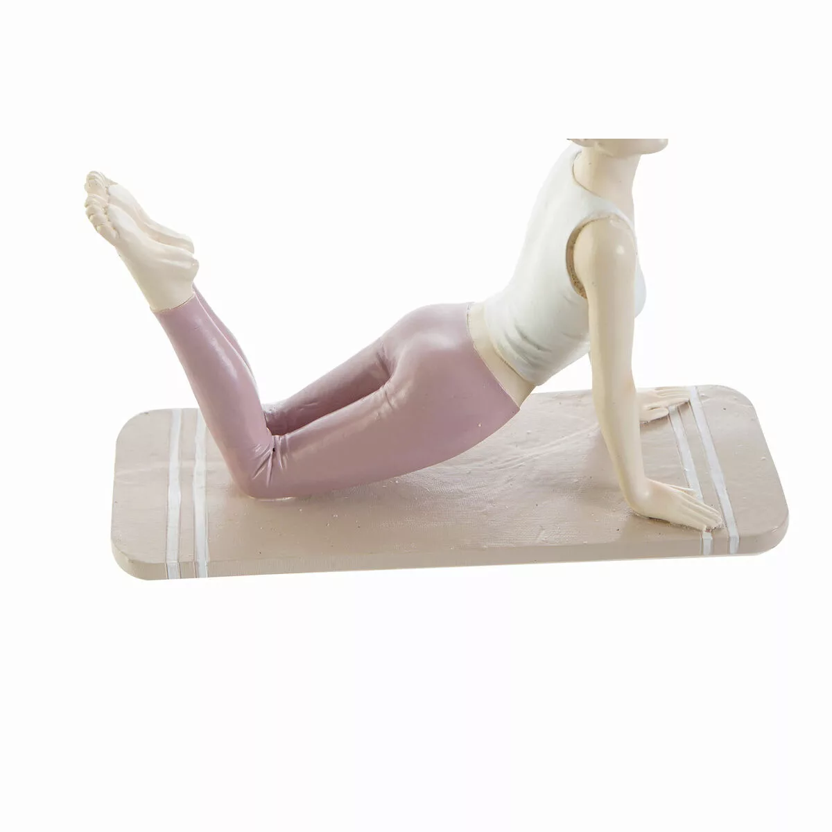 Deko-figur Dkd Home Decor Rosa Harz Yoga (16 X 6 X 13 Cm) günstig online kaufen