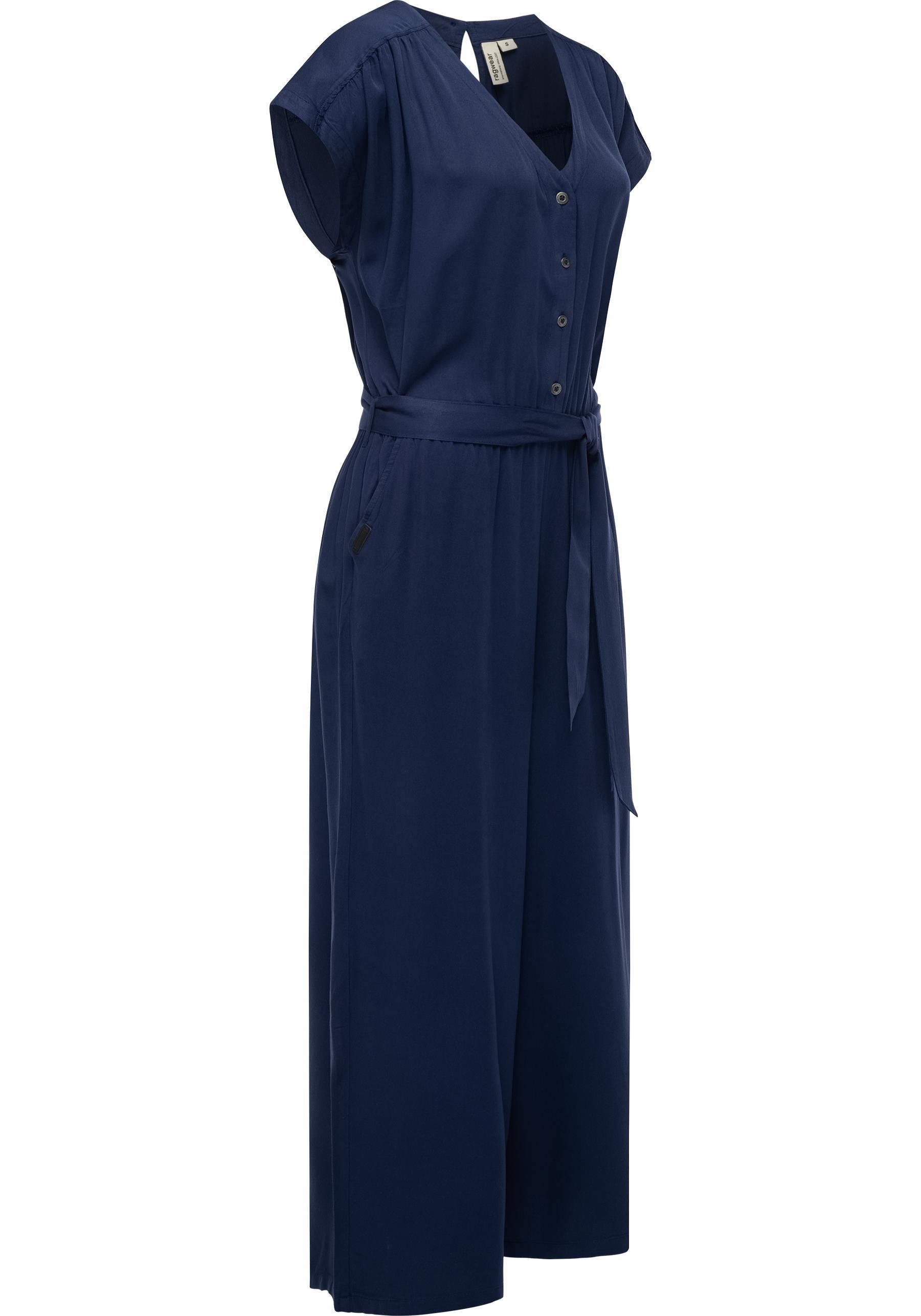 Ragwear Jumpsuit "Glina", Langer Damen Overall mit Bindegürtel an der Taill günstig online kaufen