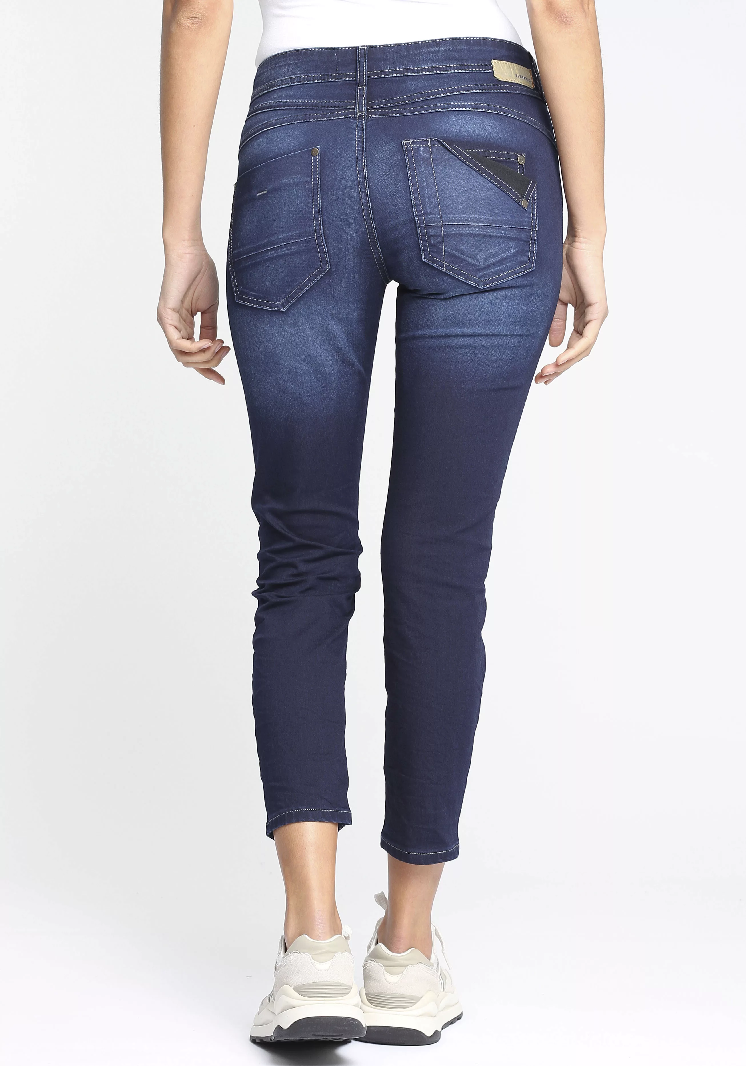 GANG Relax-fit-Jeans "94AMELIE CROPPED", mit Stretch für hohen Tragekomfort günstig online kaufen