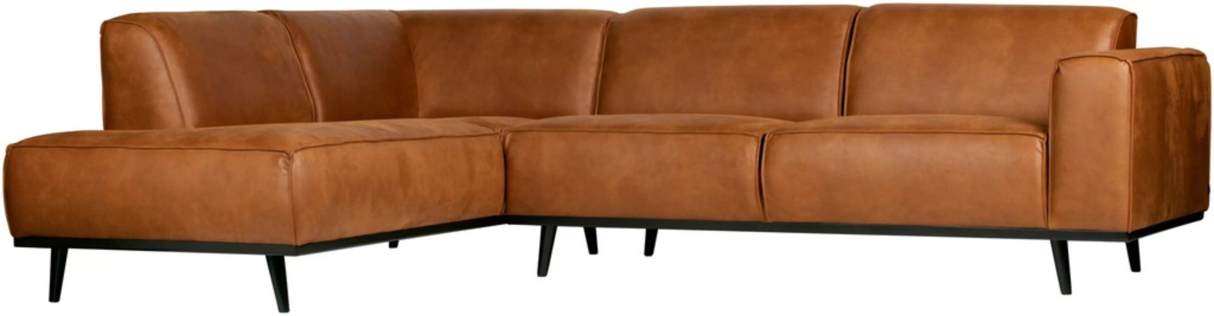 WOOOD Ecksofa "Statement", frei im Raum stellbar, H 77 cm x B 274 cm günstig online kaufen