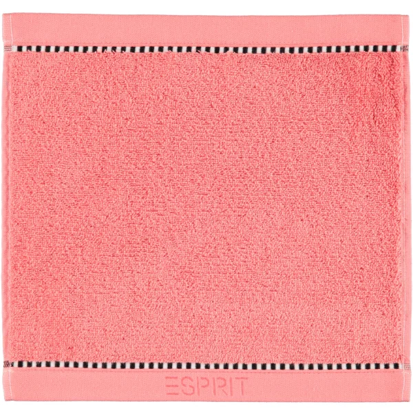 Esprit Box Solid - Farbe: coral - 266 - Seiflappen 30x30 cm günstig online kaufen