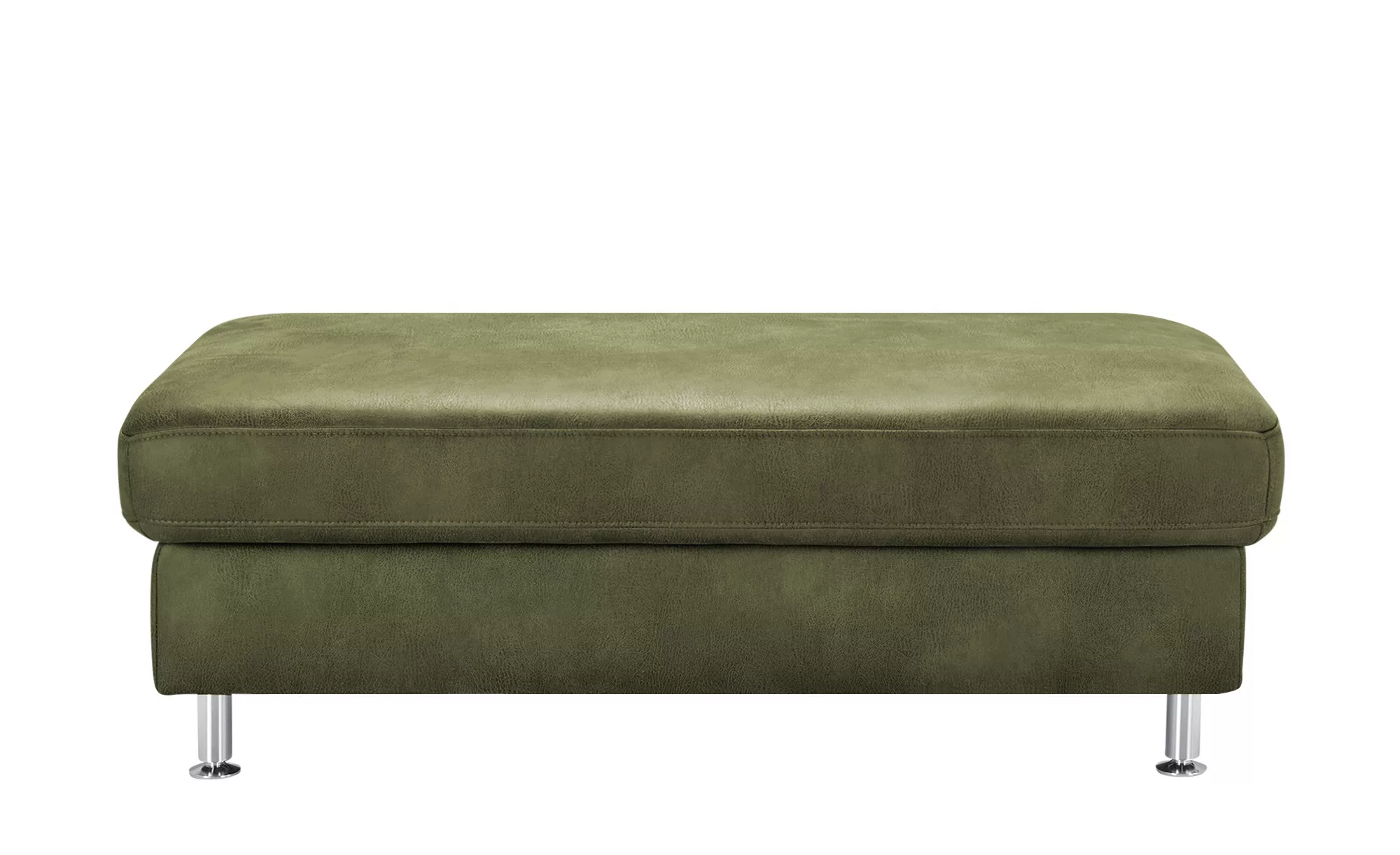 Mein Sofa bold XXL Hocker  Veit ¦ grün ¦ Maße (cm): B: 130 H: 46 T: 65 Pols günstig online kaufen