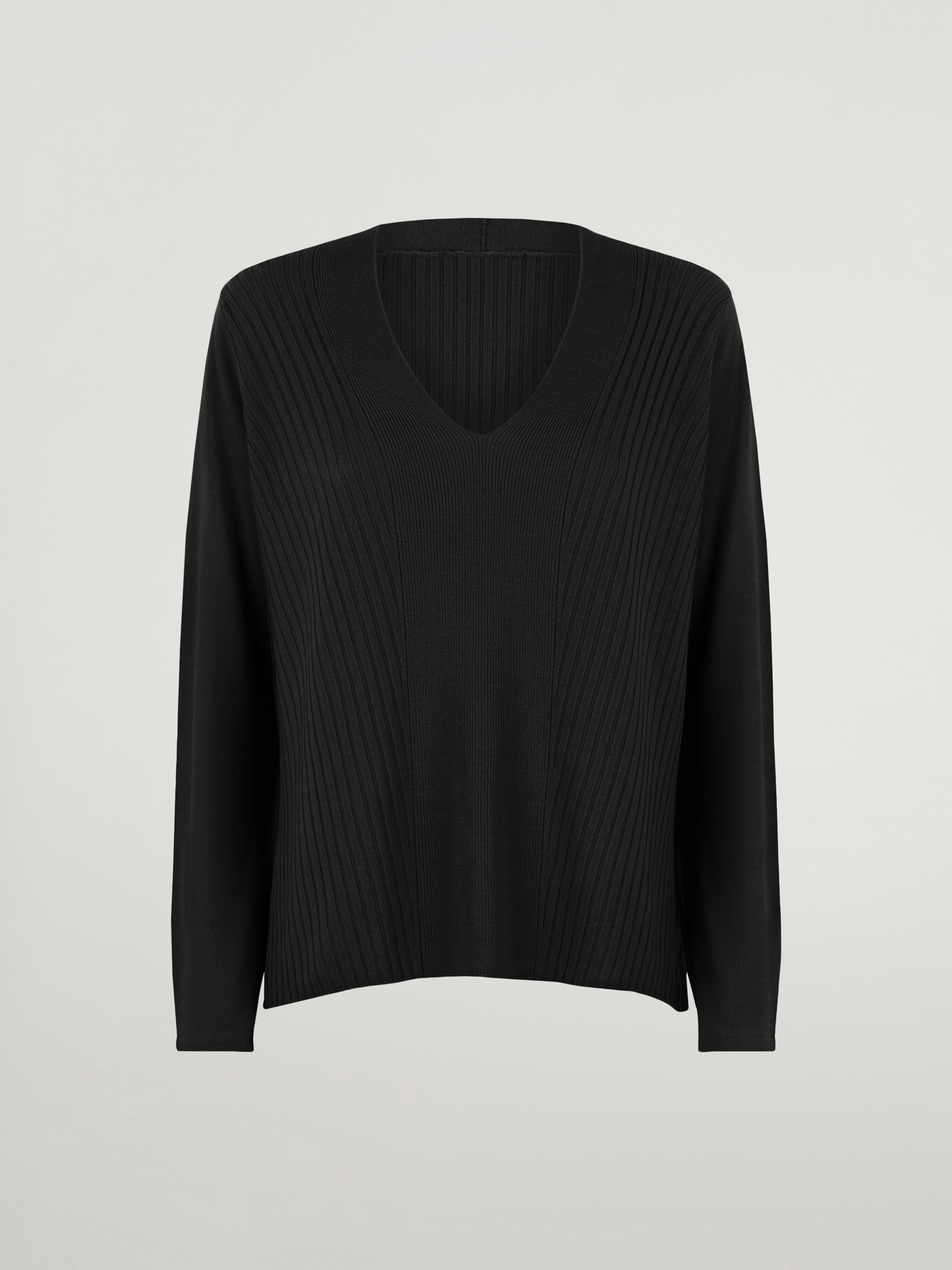 Wolford - Merino Blend Top Long Sleeves, Frau, black, Größe: S günstig online kaufen