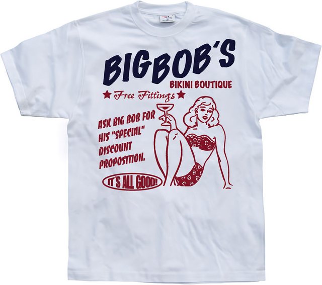 Hybris T-Shirt Big Bobs Bikini Boutique T-Shirt günstig online kaufen