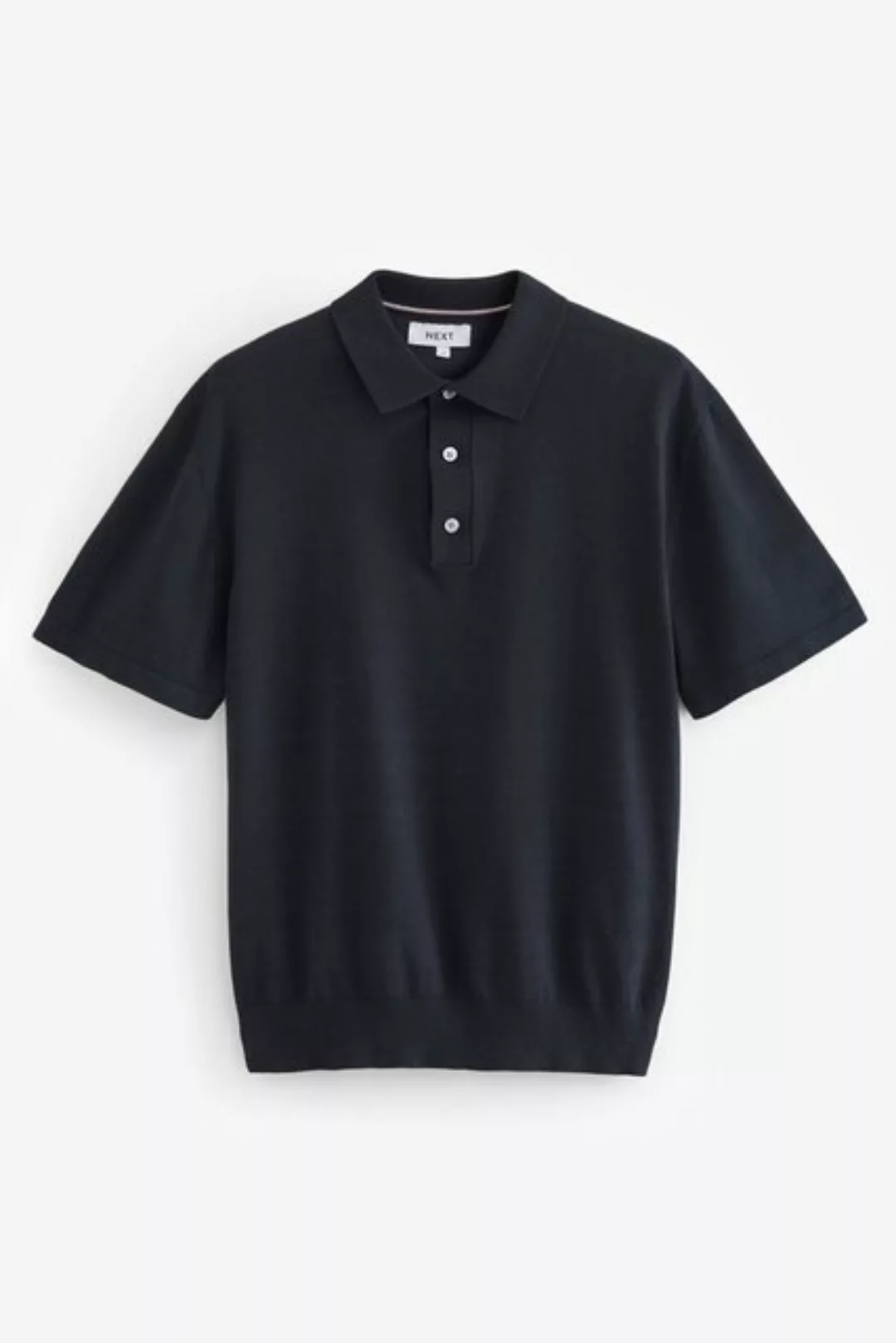 Next Poloshirt Kurzärmeliges Strick-Polohemd, Regular Fit (1-tlg) günstig online kaufen