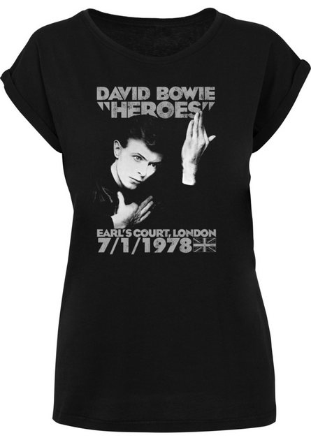 F4NT4STIC T-Shirt David Bowie Earls Court Heroes Print günstig online kaufen