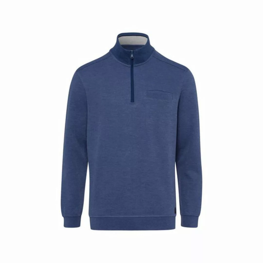 Brax Sweatshirt blau regular (1-tlg) günstig online kaufen