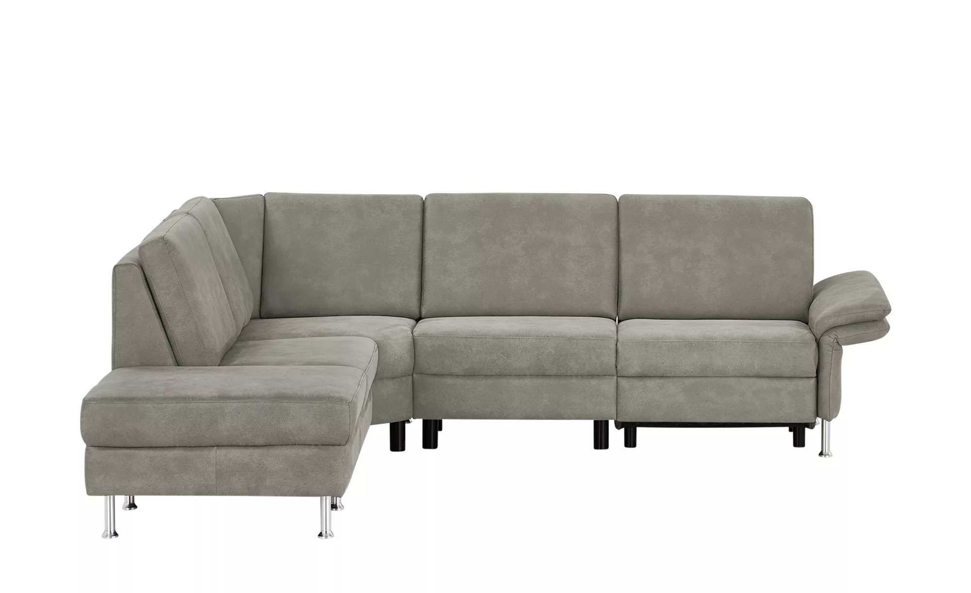 Diva Ecksofa - grau - 102 cm - Polstermöbel > Sofas > Ecksofas - Möbel Kraf günstig online kaufen