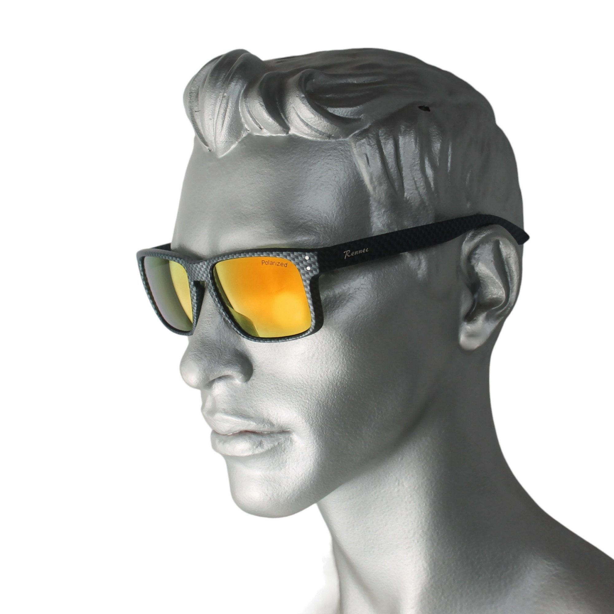 Rennec Sonnenbrille (1x Markenbrille in Carbon günstig online kaufen
