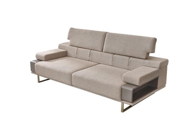 Xlmoebel 3-Sitzer Neues Design Polstersofa in Beige für drei Personen, Herg günstig online kaufen