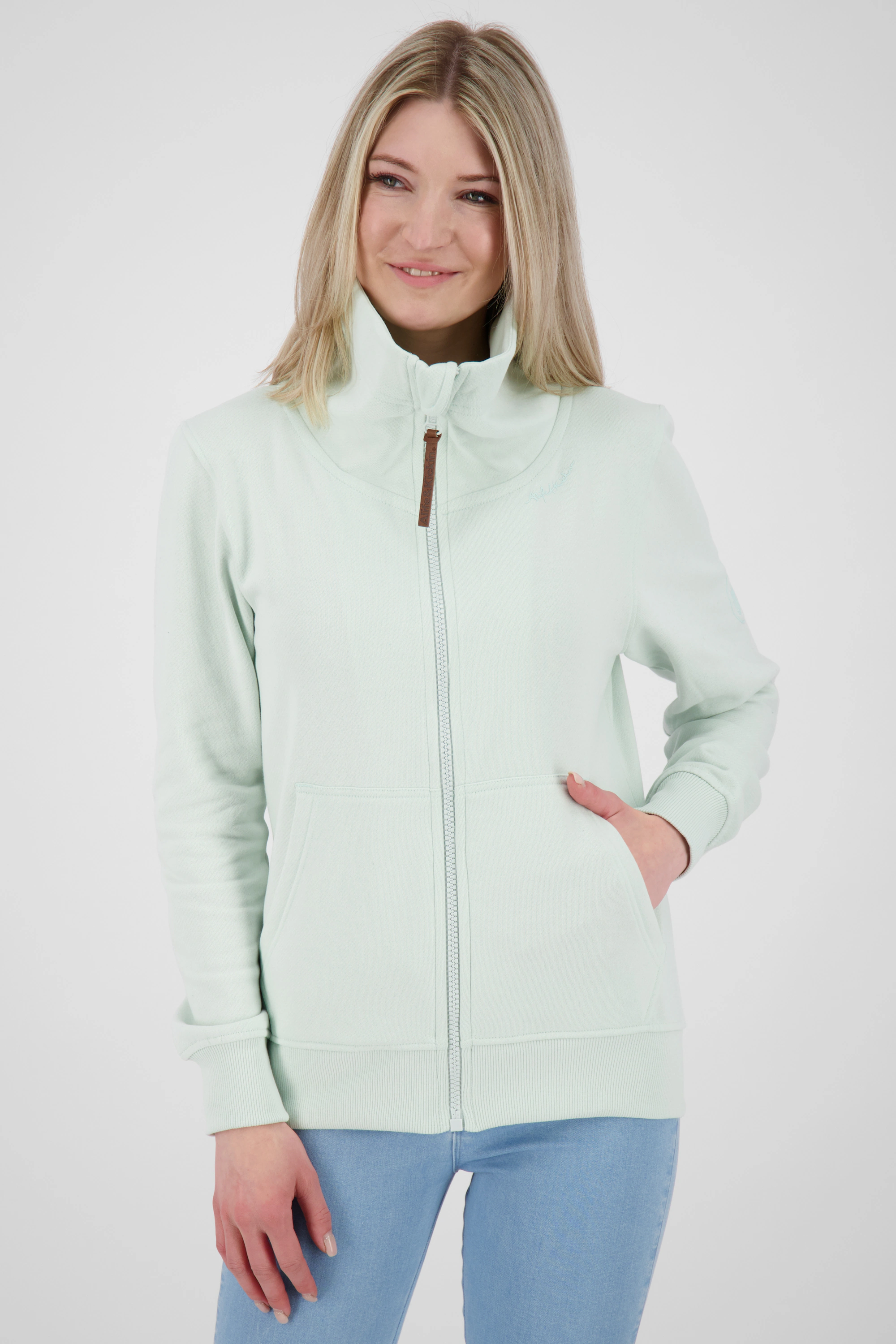 Alife & Kickin Kapuzensweatjacke "VivianaAK A Sweatjacket Damen" günstig online kaufen