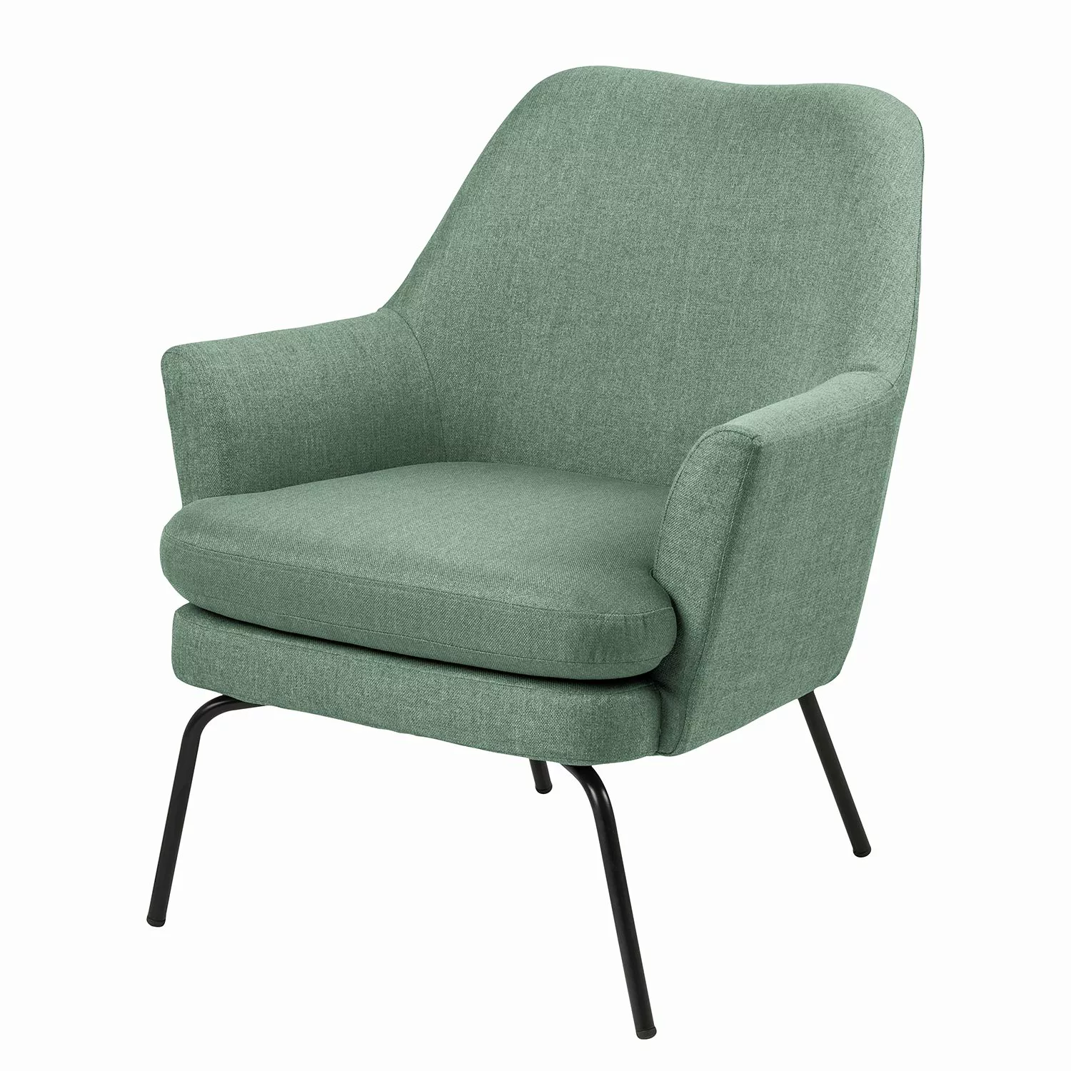 home24 Mørteens Sessel Huntly I Mint Webstoff 74x83x73 cm (BxHxT) günstig online kaufen