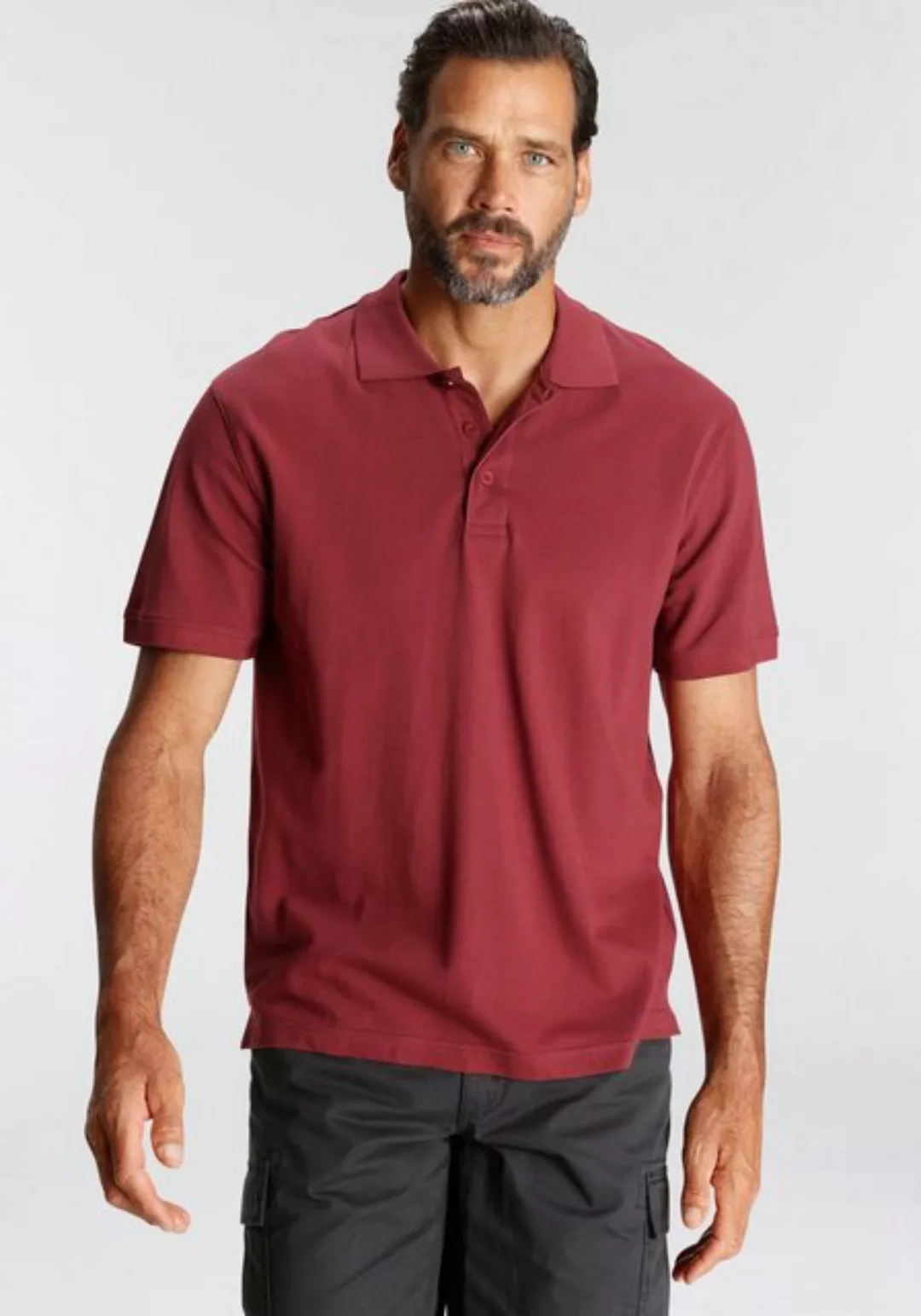 Man's World Poloshirt Piqué günstig online kaufen