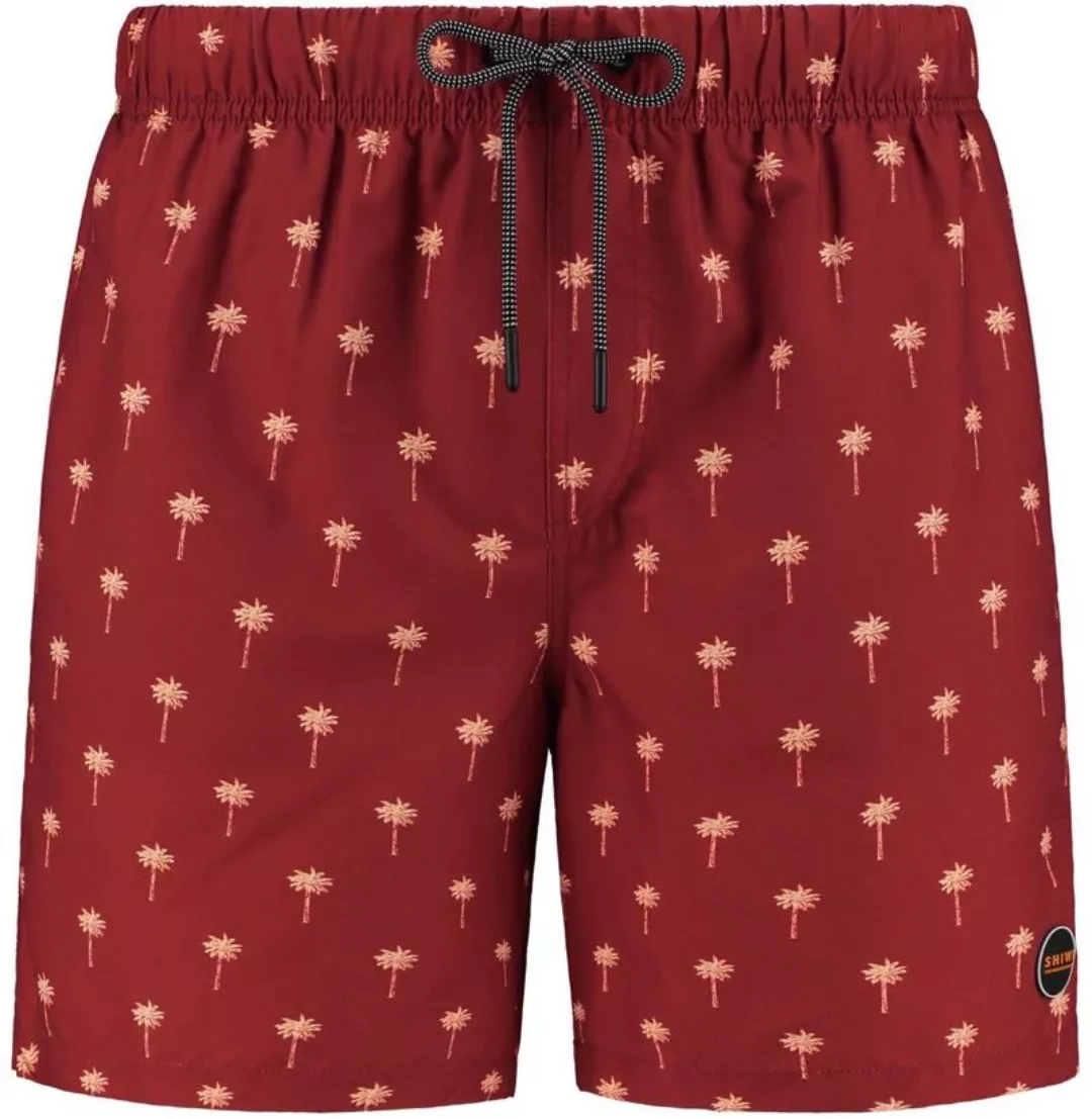 Shiwi Badeshorts Palmen Rot - Größe XXL günstig online kaufen