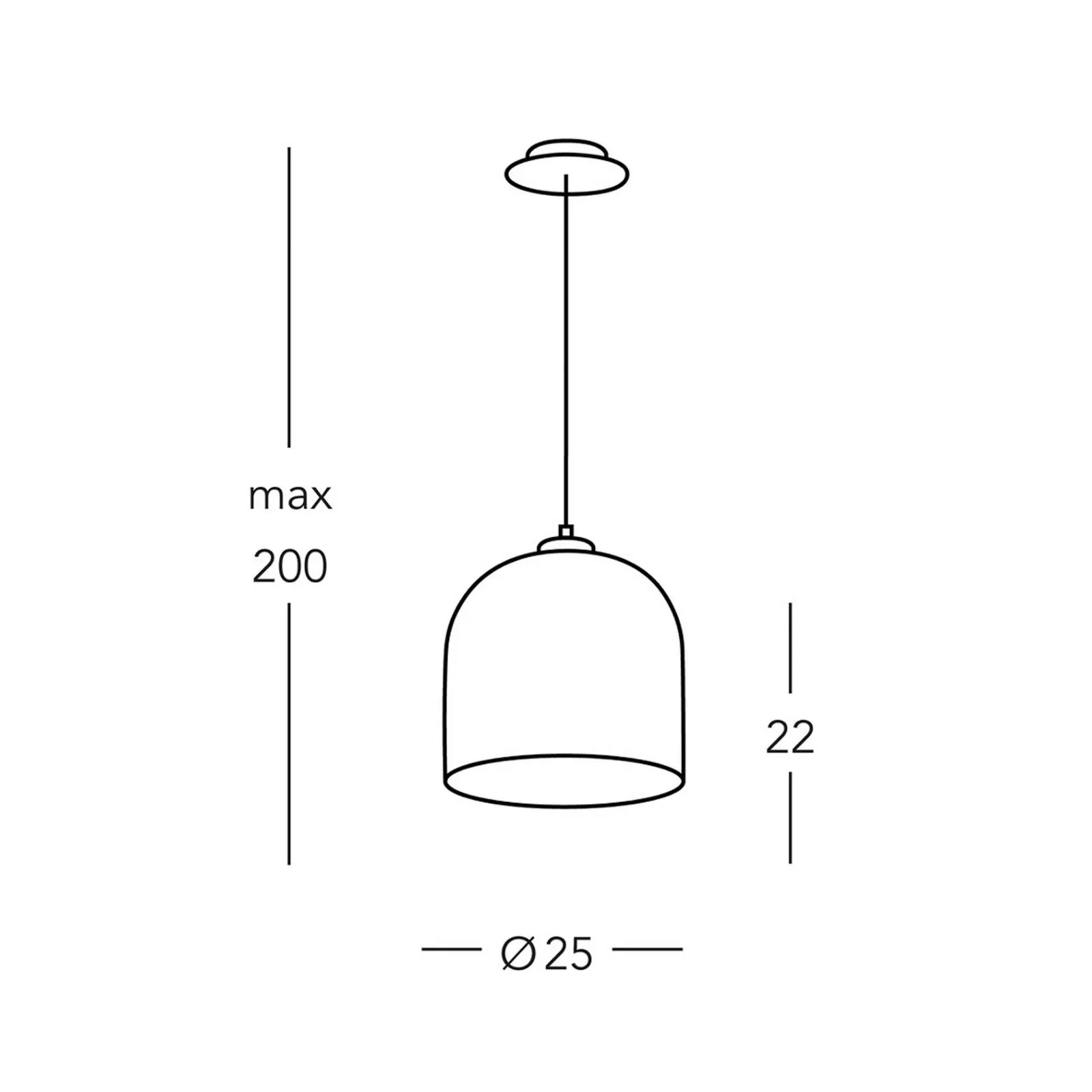 KOLARZ Hängelampe Chalet, Ø 25 cm, weiß/braun, Glas/Holz günstig online kaufen