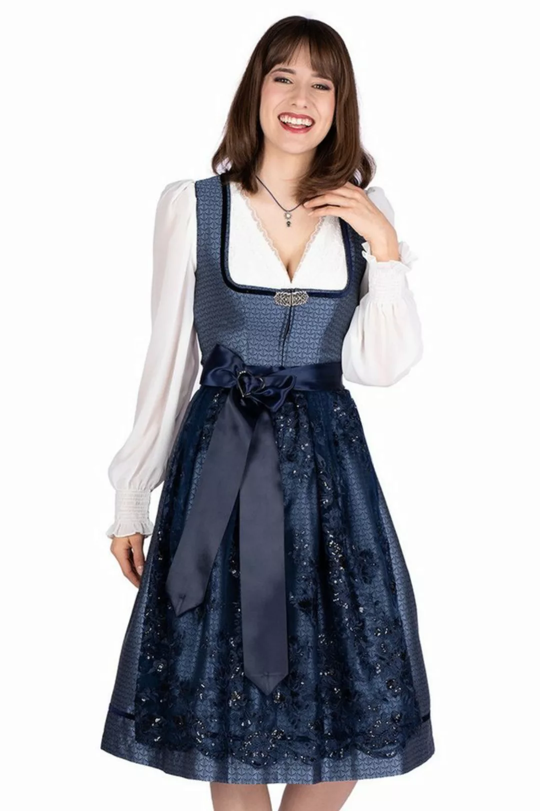 MarJo Dirndl Midi Dirndl 2tlg. - MARISOL - deep ocean günstig online kaufen