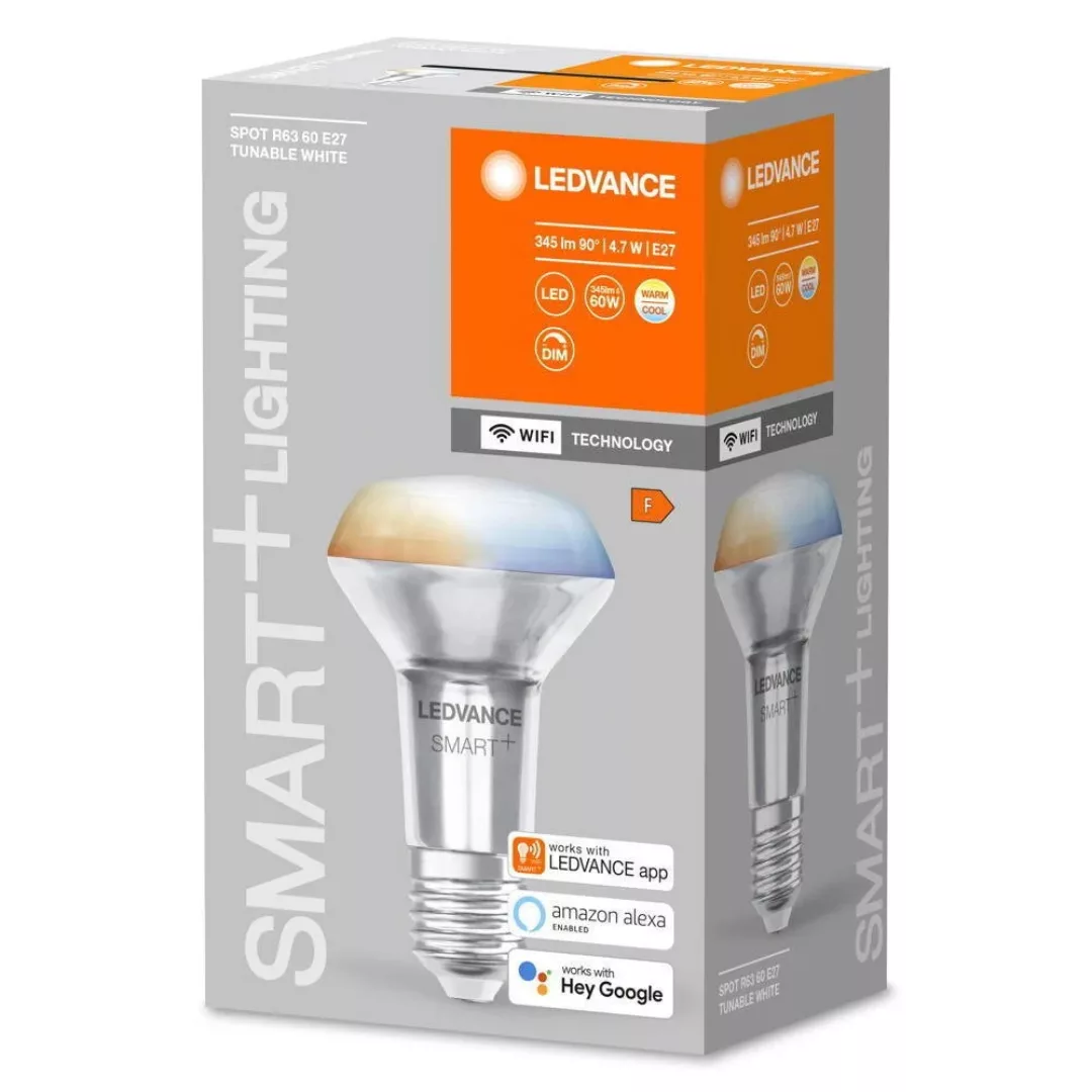 SMART+ Wlan LED Leuchtmittel E27 Reflektor-R80 60W 345lm tunable White günstig online kaufen