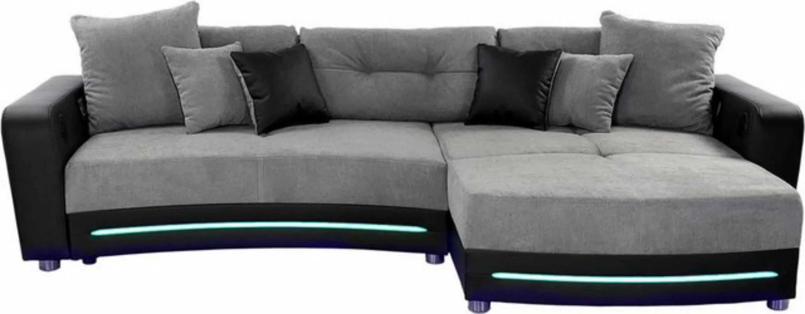 Jockenhöfer Gruppe Ecksofa Laredo L-Form, inklusive RGB-LED-Beleuchtung und günstig online kaufen