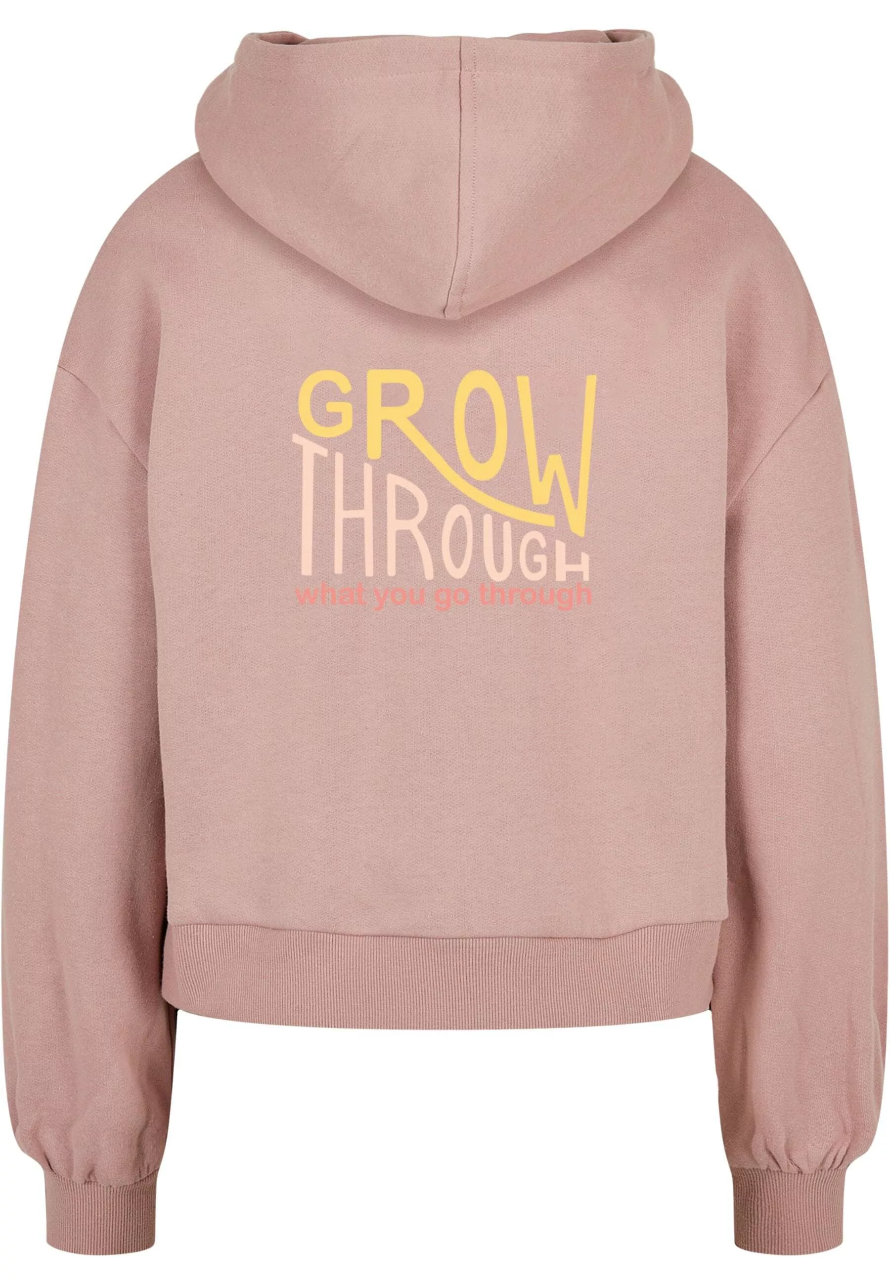 Merchcode Kapuzenpullover "Merchcode Damen Ladies Spring - Grow through 1 O günstig online kaufen