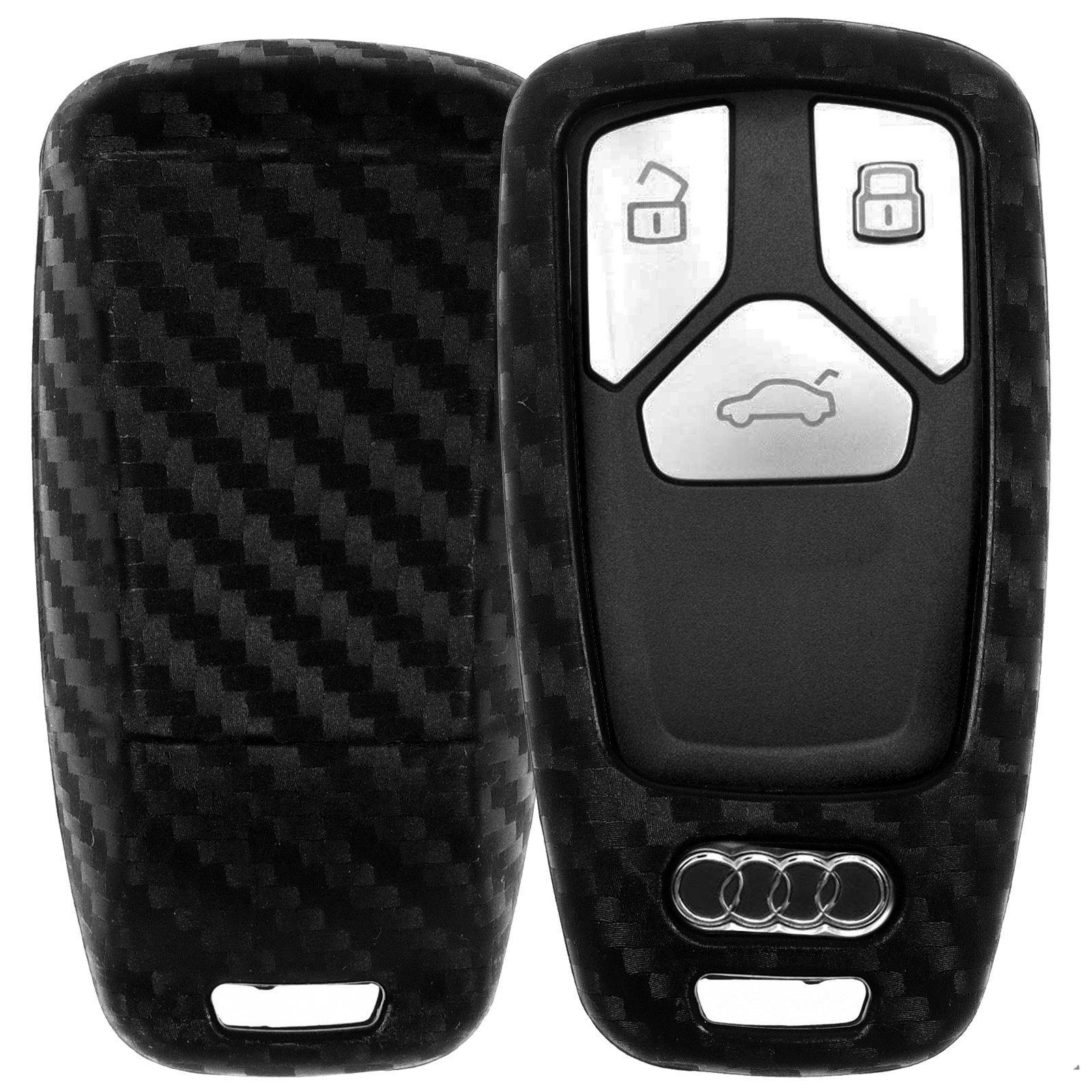 mt-key Schlüsseltasche Autoschlüssel Softcase Silikon Schutzhülle günstig online kaufen