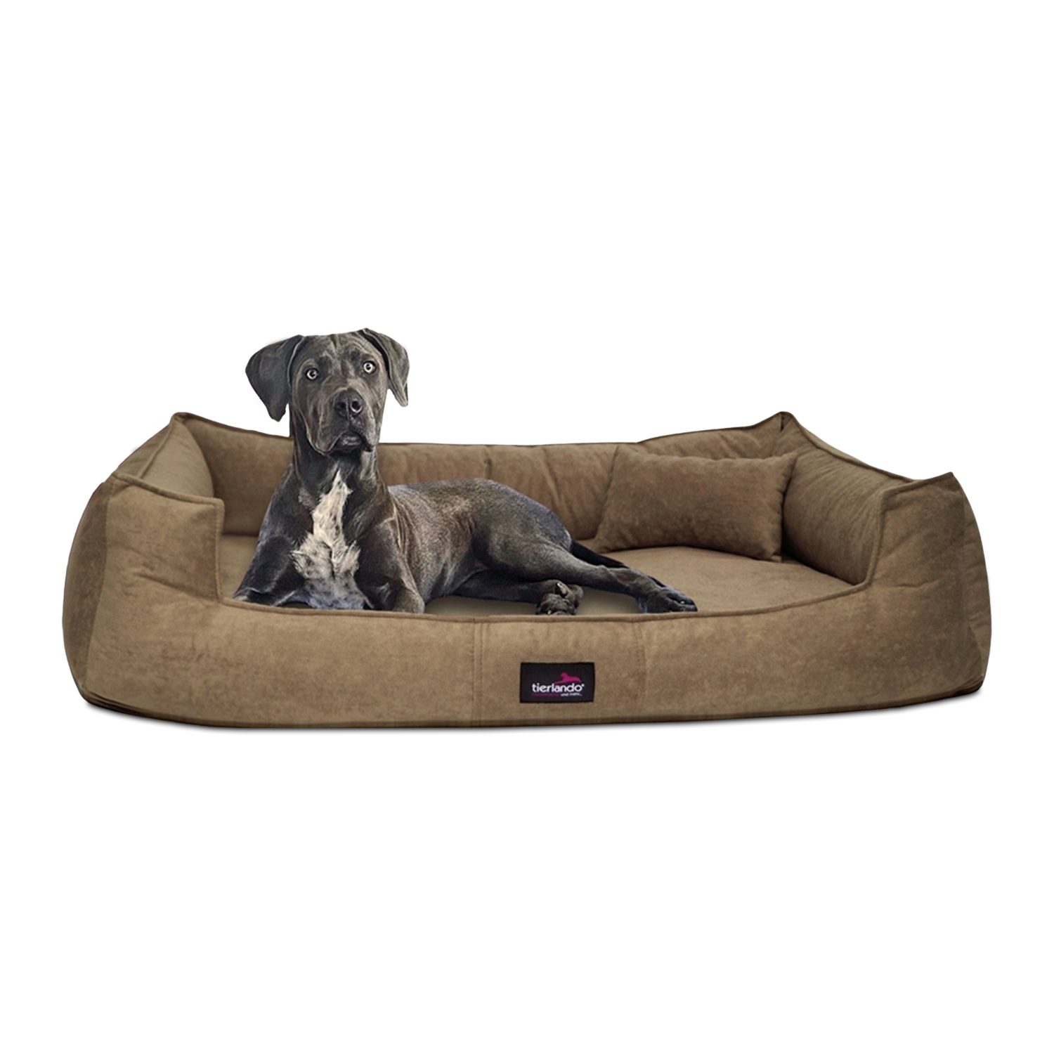 tierlando® Tierbett Orthopädisches Hundebett BRUCE VELOURS günstig online kaufen