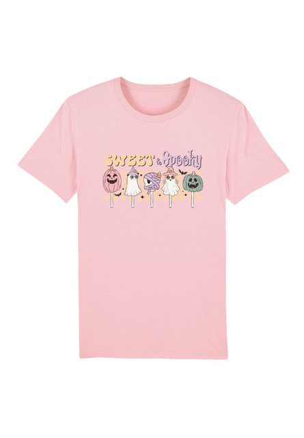 F4NT4STIC T-Shirt Retro Halloween Sweet & Spooky Premium Qualität, Hallowee günstig online kaufen