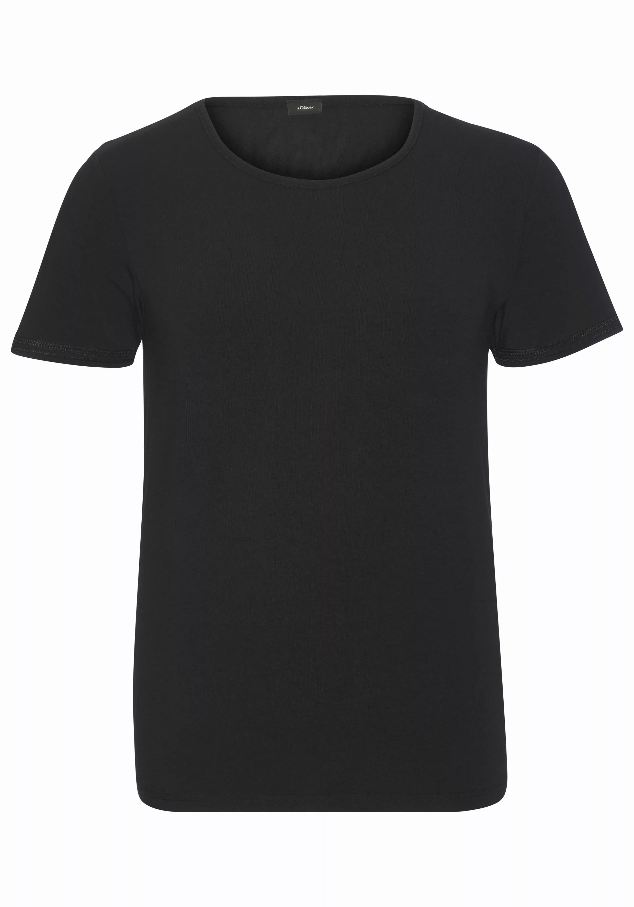 s.Oliver Unterziehshirt, (1 St.), aus weichem Modal günstig online kaufen