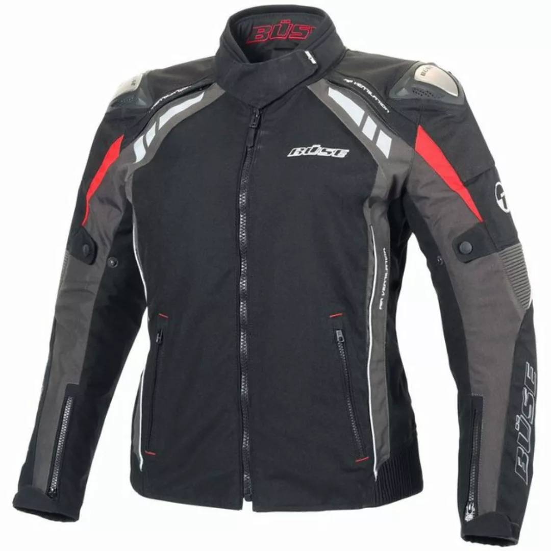 Büse Motorradjacke Büse B.Racing Pro Textiljacke schwarz / anthrazit Damen günstig online kaufen
