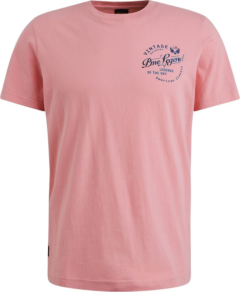 PME Legend T-Shirt Logo Artwork Rosa - Größe XL günstig online kaufen