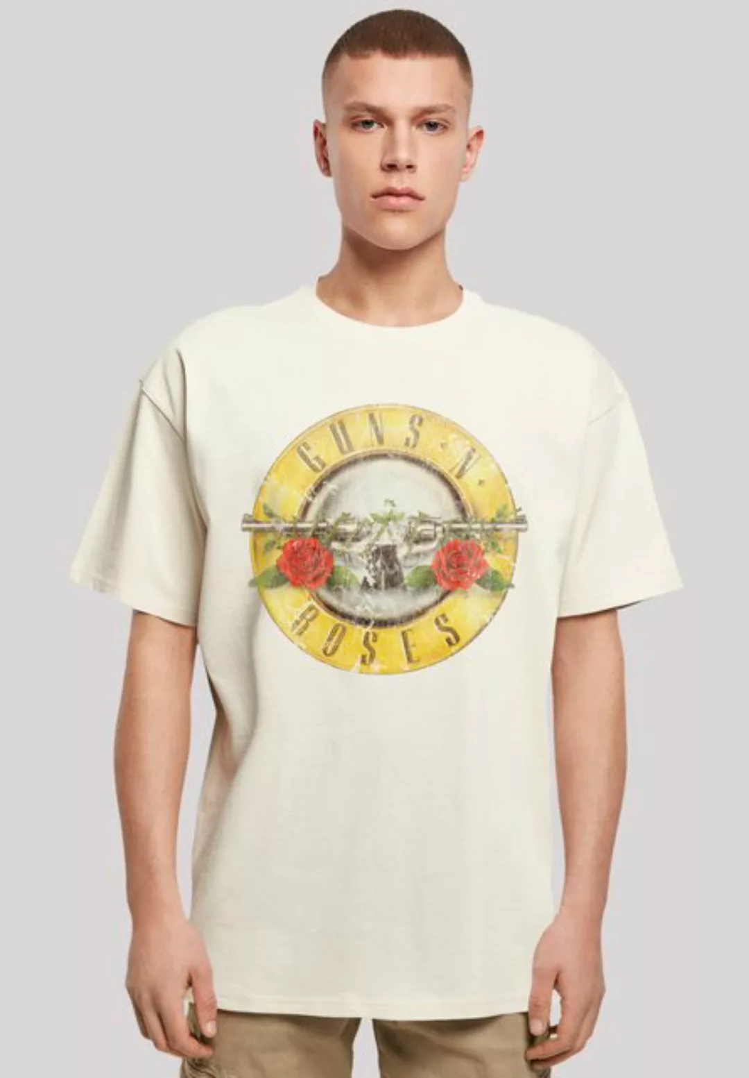 F4NT4STIC T-Shirt Guns 'n' Roses Vintage Logo Black Premium Qualität günstig online kaufen