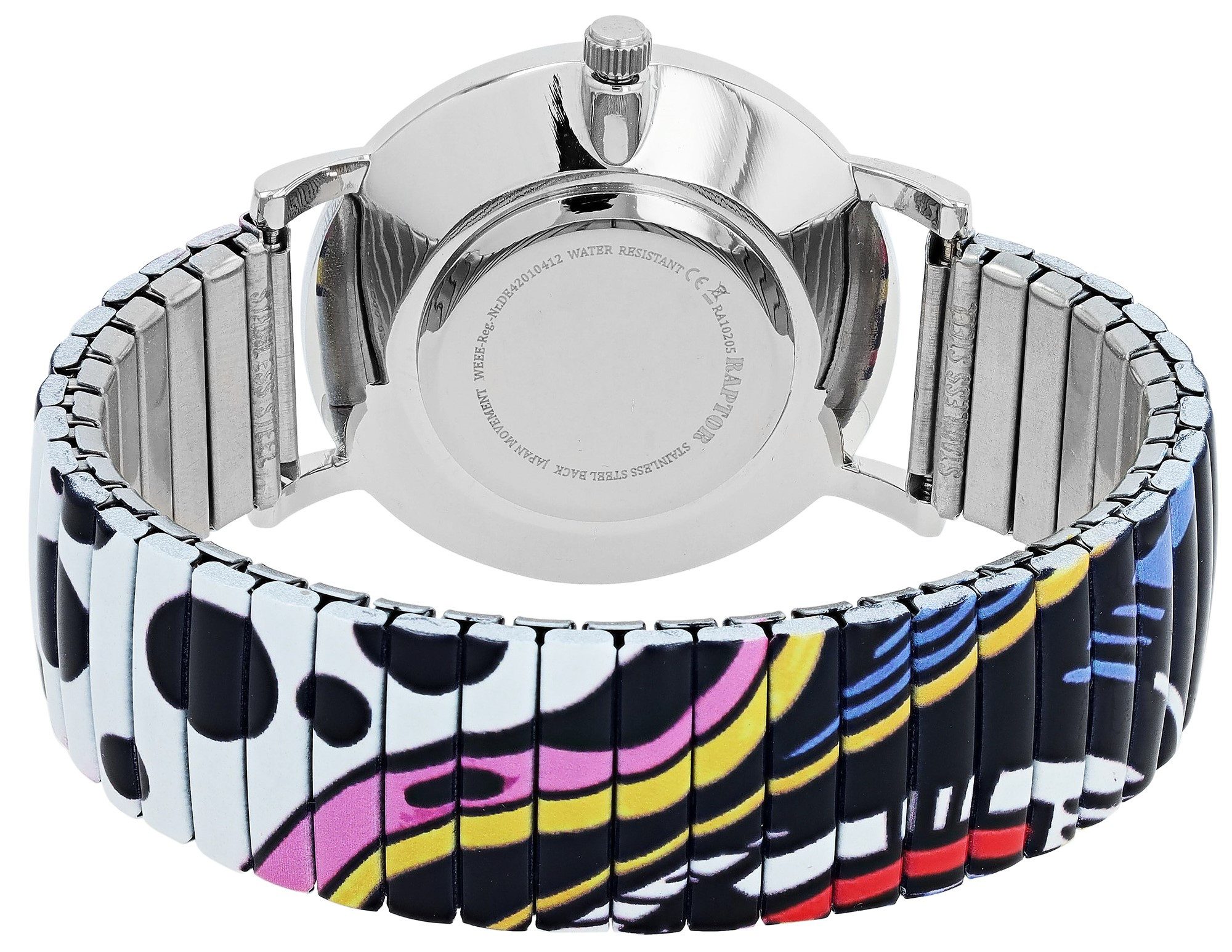 Raptor Quarzuhr Colorful Edition mit Edelstahlzugarmband, günstig online kaufen
