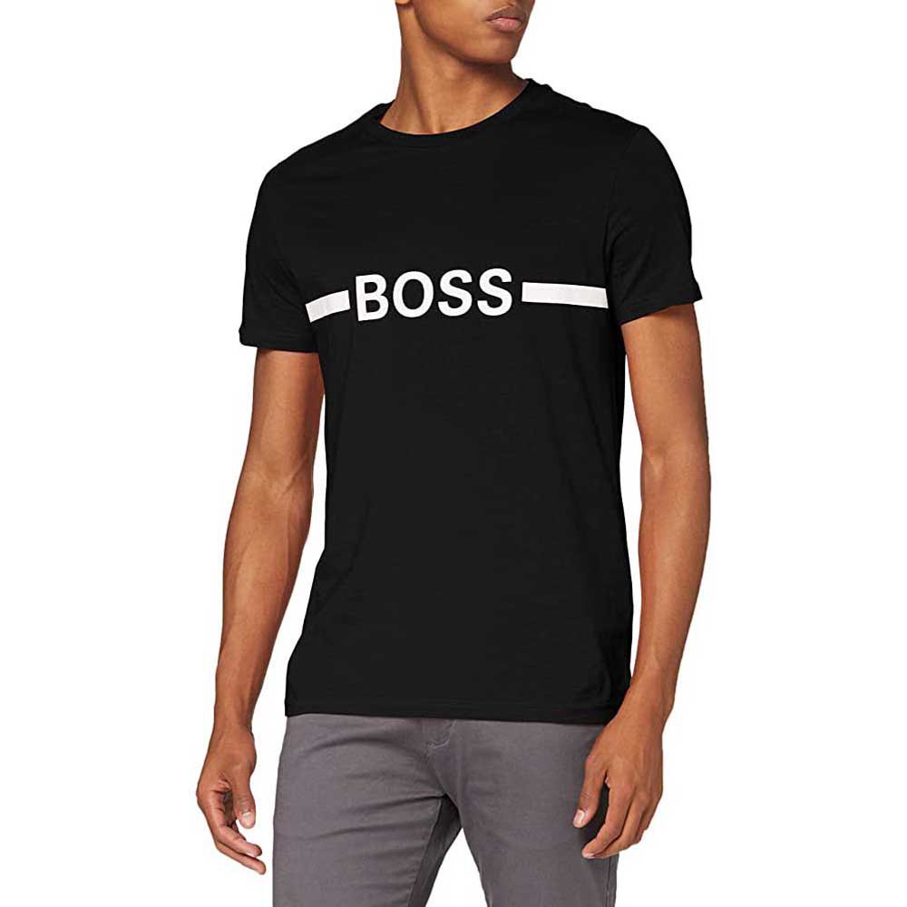Boss Round Neck Slim Fit Kurzärmeliges T-shirt M Black günstig online kaufen