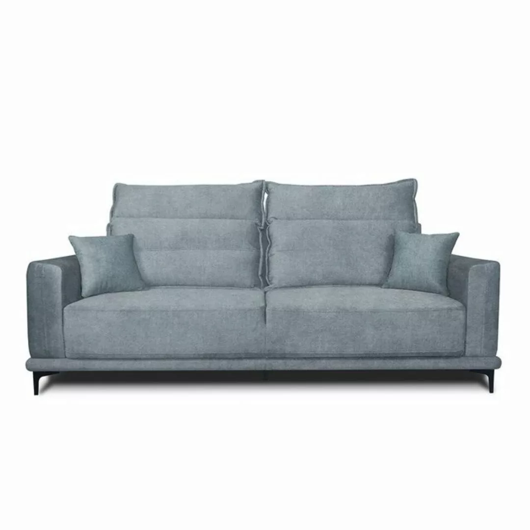 VitaliSpa® Schlafsofa Caprioli, Grau, 236 cm, Bettkasten günstig online kaufen