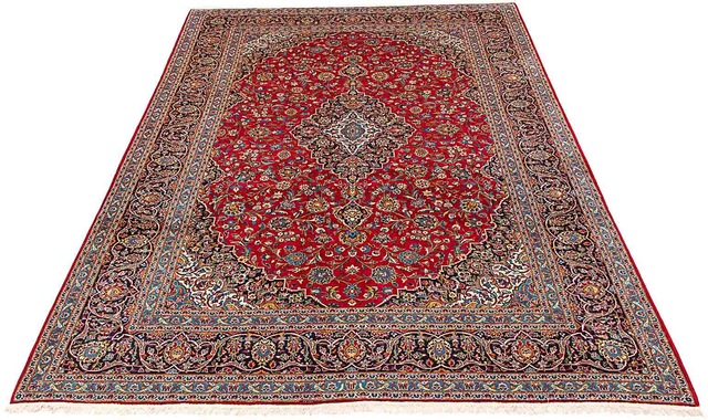 morgenland Orientteppich »Perser - Keshan - 417 x 308 cm - rot«, rechteckig günstig online kaufen
